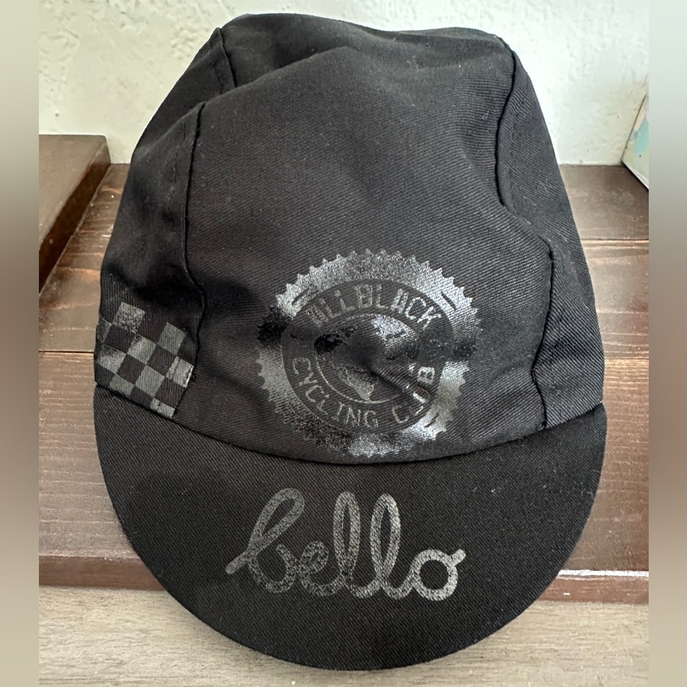 CYCLING CAP ALL BLACK